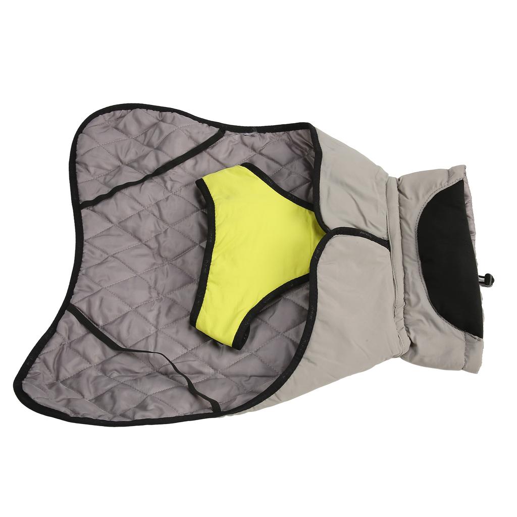 Dog Winter Coat Waterproof Adjustable Chest Soft Thickened Dog Warm Jacket Vest for Indoor Outdoor