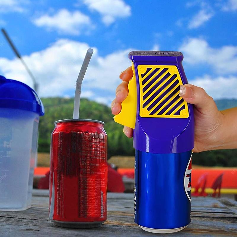 1Pieces Small Can Opener Wear Resist Portable Beverage Open Tool Ergonomics Beer Can Opener Outdoor Tableware
