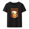 Футболка с графическим принтом The Beers Funny Tee для мужчин, удобная дышащая футболка, новинка 62440