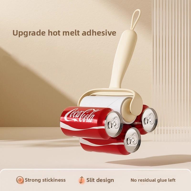 Бытовая щетка для волос со съемным сменным бумажным валиком - Мощный инструмент для удаления пыли с домашних животных для чистки одежды, волос и шерсти питомцев