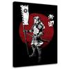 Canvas Print Samurai In Front of the Sun