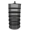 6-слойная подвесная корзина, складная сушилка для сухой травы, сетка для сушилки с отверстием, 600 мм