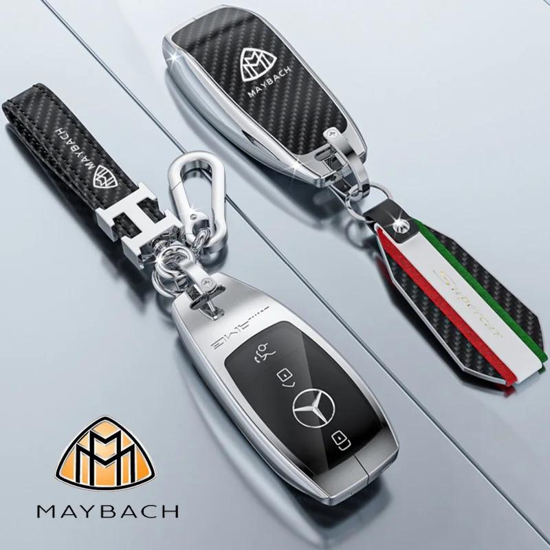 Car Remote Key Case Cover Fob For Mercedes Benz 2022 C S Class W206 W223 C260 C300 S400 S450 S500 Maybach Shell Protector qi1