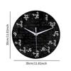 Math Wall Clock Decorative Clock Practical Modern Wall Decor Silent Hanging