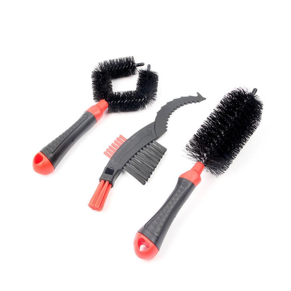 3Pcs Quick Washing Chain Cleaner Set Portable Chain Scrubber Bicycle Cleaning Kit Road Bike