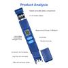 Цифровой тестер качества воды TDS PH-метр 0,01 pH Высокоточный PH-метр 0-9990 ppm Анализатор чистоты воды Монитор Фильтр
