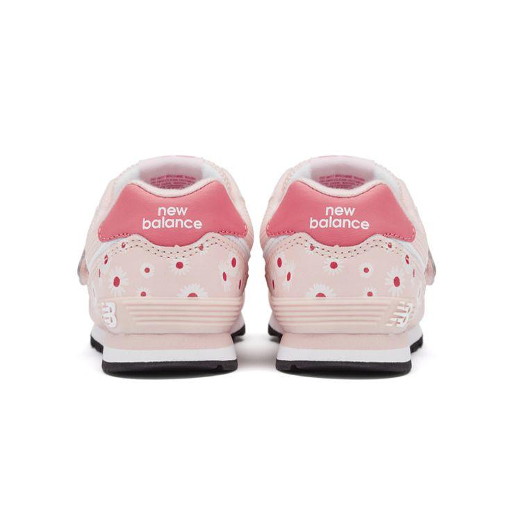 New Balance NB 574 Series Ретро Повседневные Низкие Кроссовки для Бега Детские Кроссовки Розовые Оранжевые IV574FS1