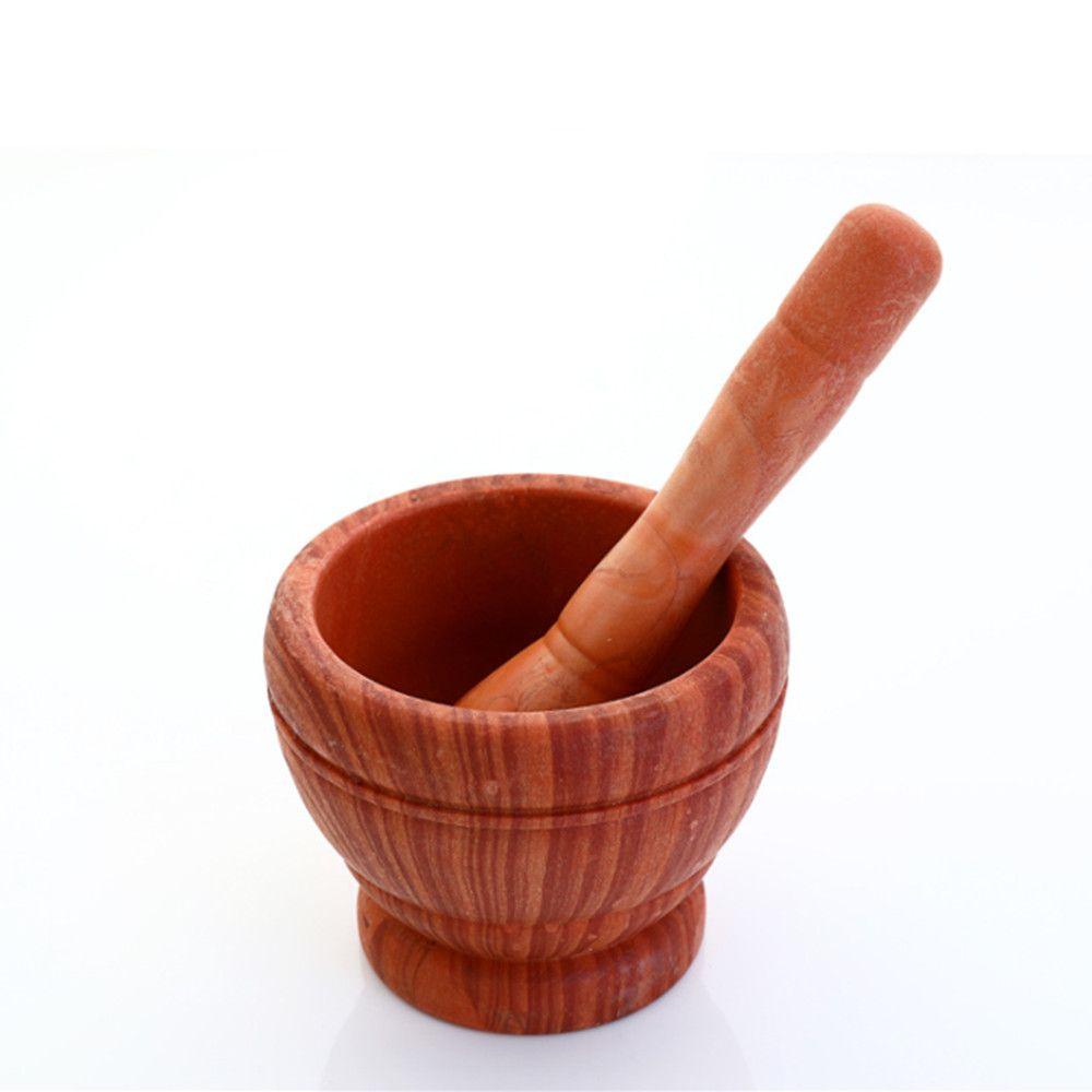 Mixing Grinding Crusher Bowl Garlic Herb Spice Garlic Press Manual Grinder Kitchen Cooking Tools