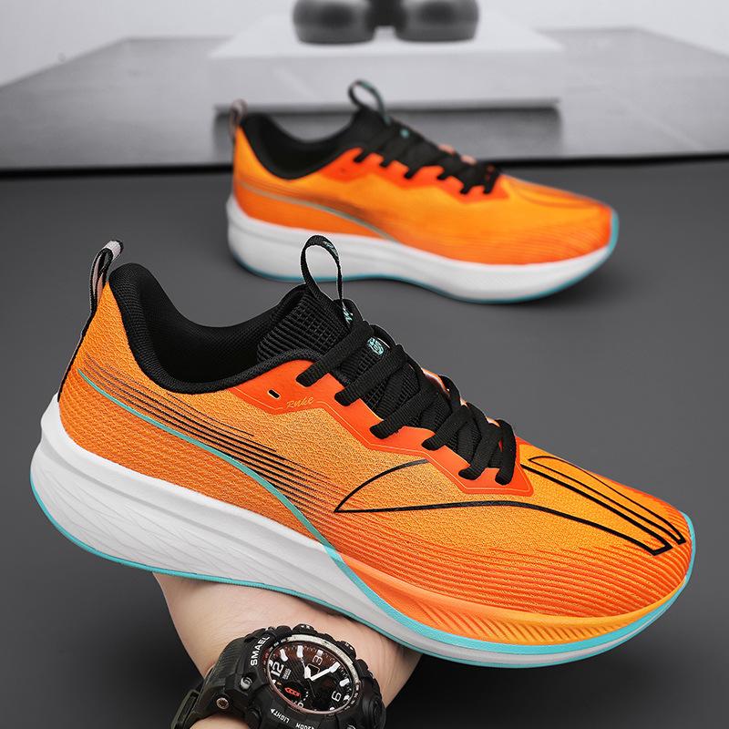 Мужские кроссовки для бега 2025 новая летняя дышащая повседневная спортивная обувь для бега мужская молодежная студенческая тренировочная обувь