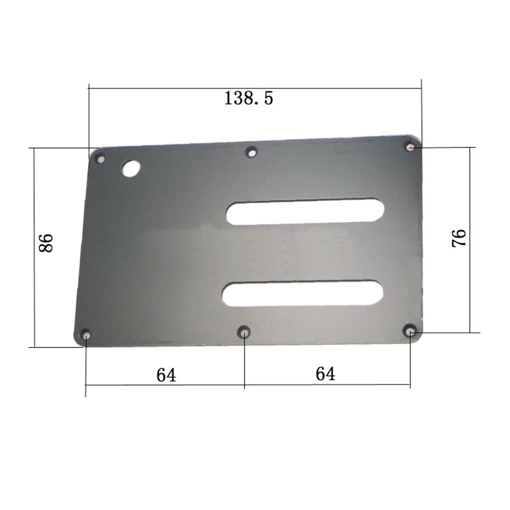 Plastic Back Cover Cavity Tremolo for ST Guitar