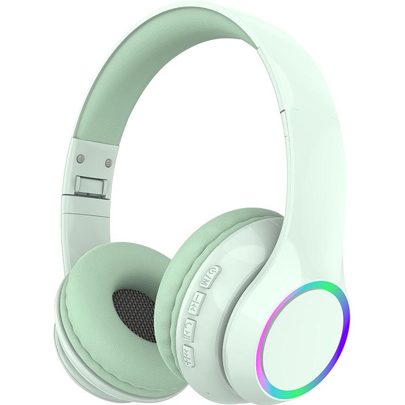 P102 TWS Wireless Headphones Bluetooth Garniture Folding Stereo Headphones and Noise Reduction for Young People