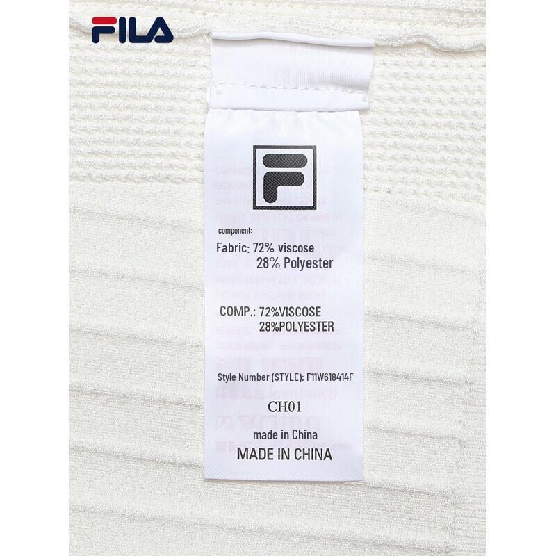 Fila Женский облегающий пуловер с совместным брендингом Yang Mi