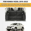 Custom Car Trunk Mat For HONDA Vezel 2015 2016 2017 2018 2019 2020 2025 2025 Auto Interior Accessories Carpet Leather Mat