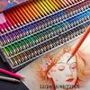 72/48/36/24/12 Colors Professional Oil Color Pencils Wood Soft Watercolor Pencil for School Painting Draw Sketch Art Supplies