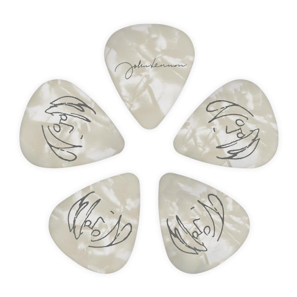 Коллекция Джона Леннона Signature Standard 10 Медиаторы D'Addario, 0,70 мм, Тип, штук, 1CWH4-01JL