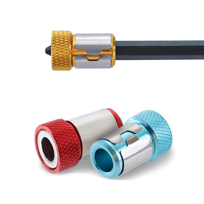 Универсальная отвертка с магнитным кольцом 1/4” Универсальная металлическая отвертка Сверло с магнитным кольцом Хвостовик с антикоррозионным мощным кольцом