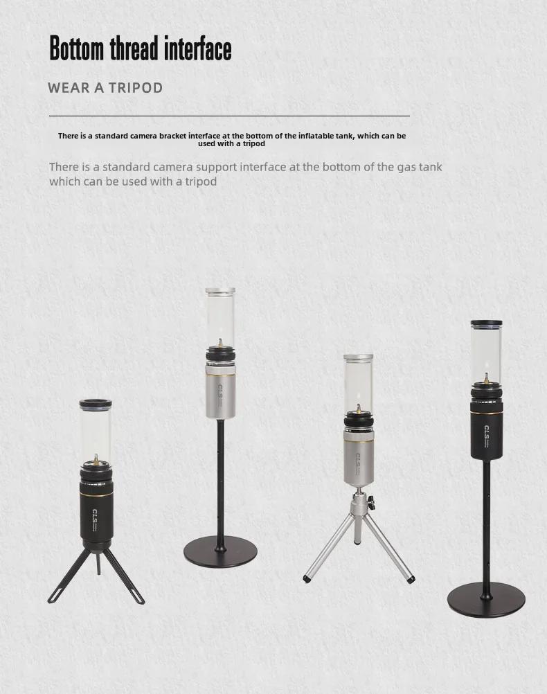 CLS Портативная наружная газовая лампа-свеча для кемпинга 