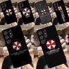Чехол Umbrella Corporation для Samsung Galaxy S21 S22 S23 S24 Ultra Note 20 Note 10 S8 S9 S10 Plus S20 FE