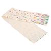 Rectangle Table Runner Floral Pattern Reusable 70.9x11.8in Waterproof Tear Resistant Linen Table Runner for Parties