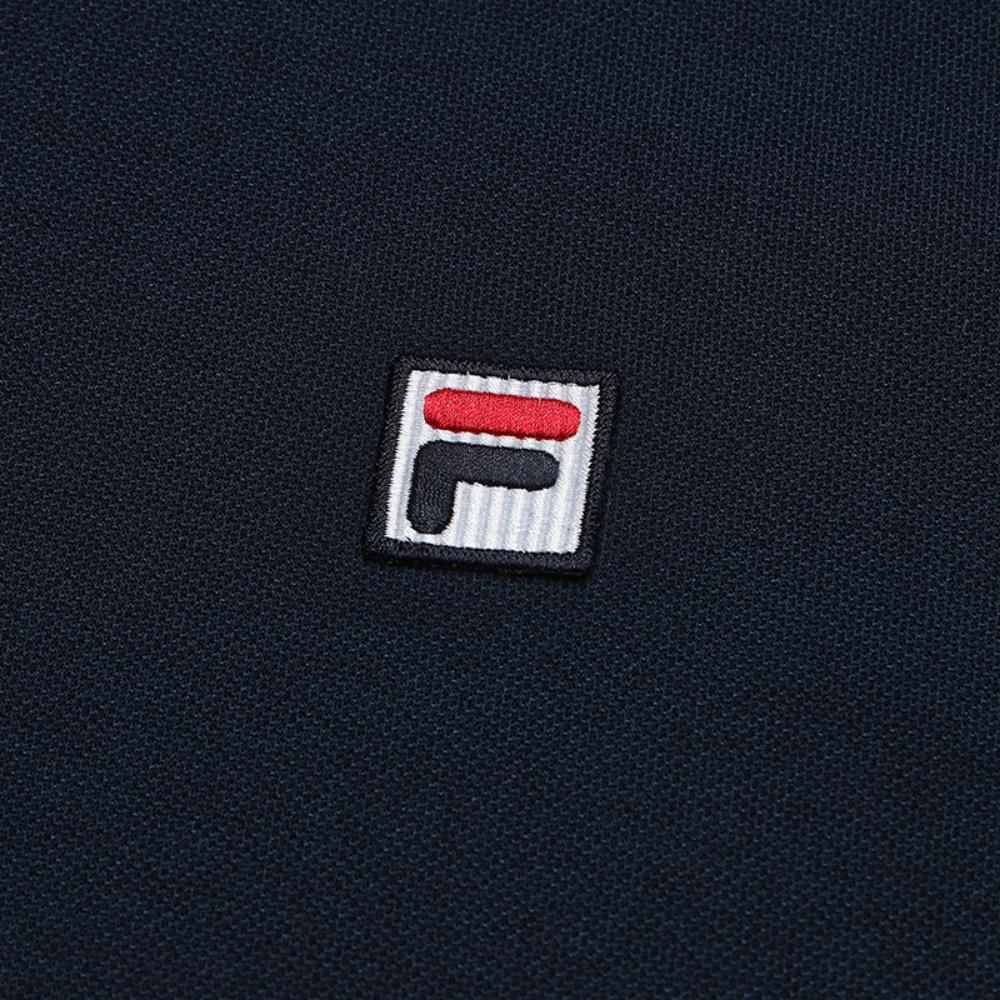 Fila Наследие Мода Личность Классический Простой Ретро Спортивный Повседневный Универсальный Удобный Футболка с коротким рукавом с имитацией двух предметов Мужские Топы F11M628118FDB