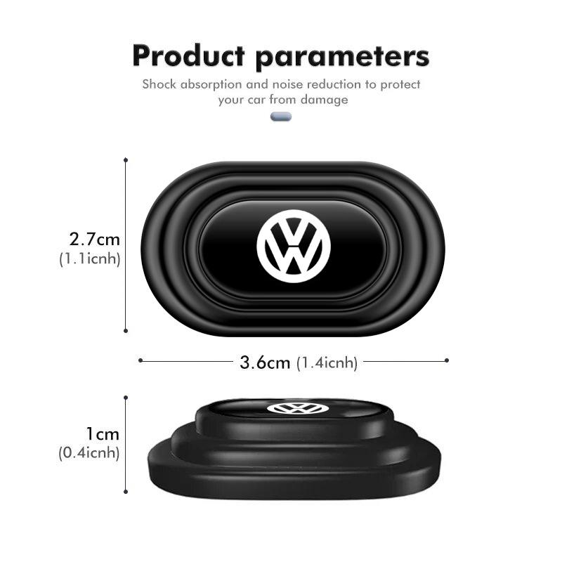 HAT1 4/8/12pcs Car Door Shock Pad Anti collision Silicone Sticker for Volkswagen VW Golf 5 6 7 Passat Tiguan Jetta Touareg Scirocco