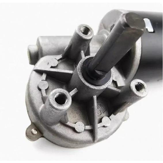 24v GW6280 50 100rpm Worm Gear Straight Reduction Motor Turbine Revolutions Copper Wiper Barbecue Grill Lling Shutter Door Motor