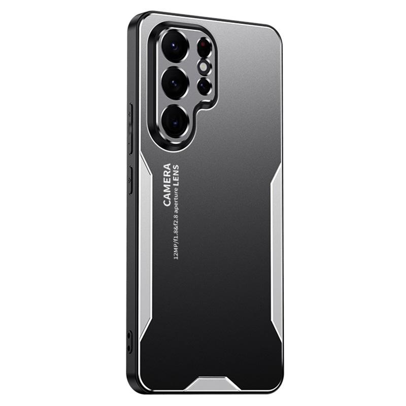 Задняя крышка для Samsung Galaxy S22 Ultra 5G, прочный защитный чехол из военного алюминиевого сплава