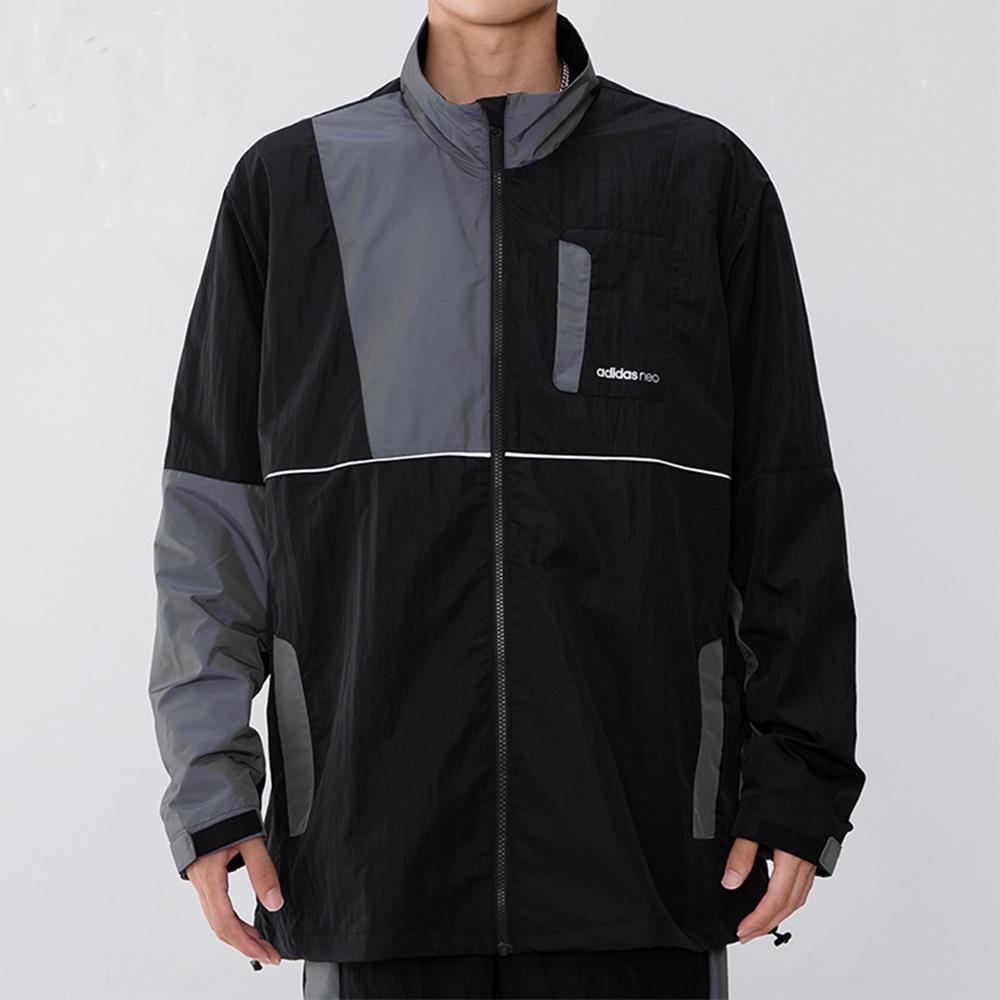 Adidas Neo Utility Patchwork Jacket Мужские куртки черные HE7948