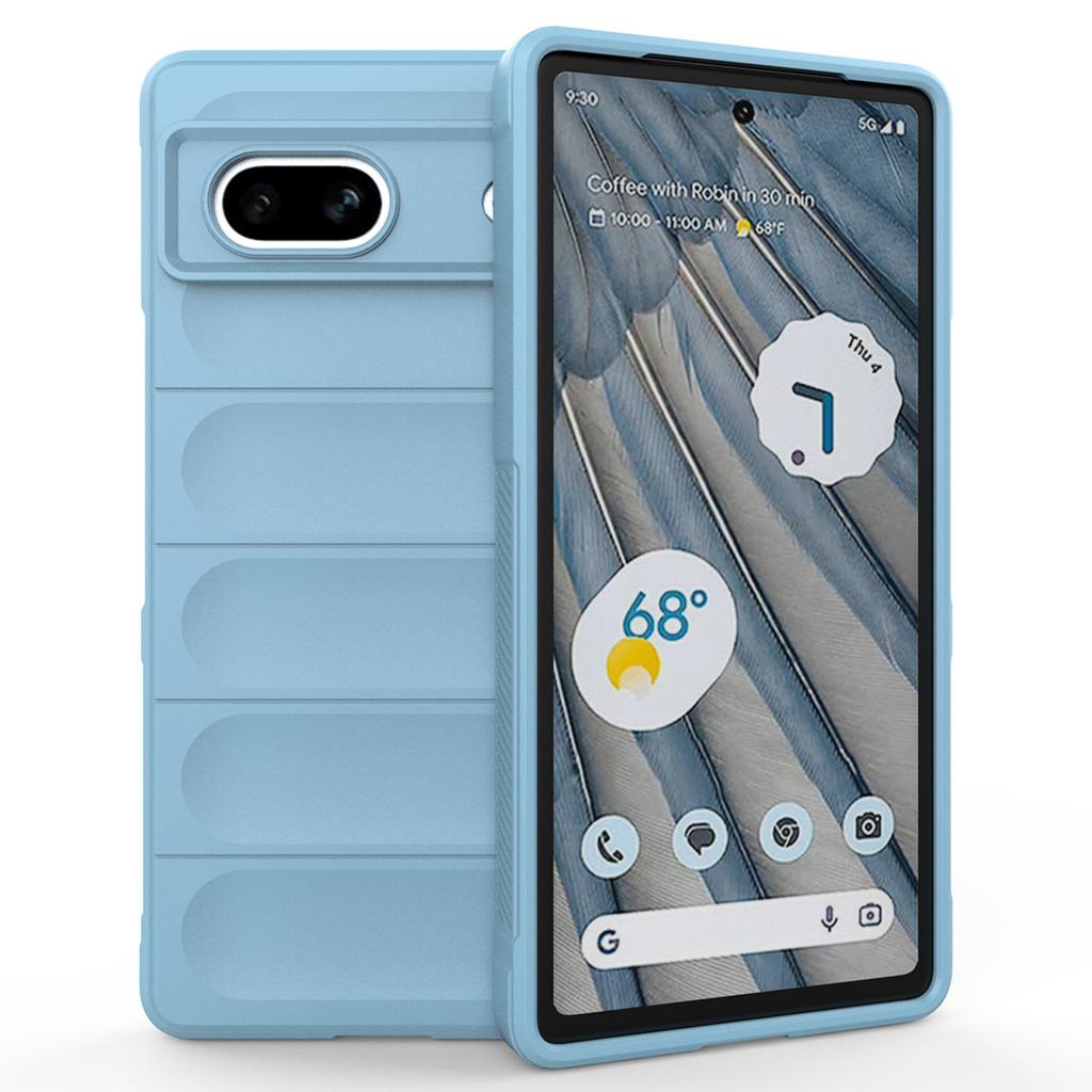 Для Google Pixel 7a Прочный ТПУ Чехол для Телефона Противоскользящая Задняя Крышка