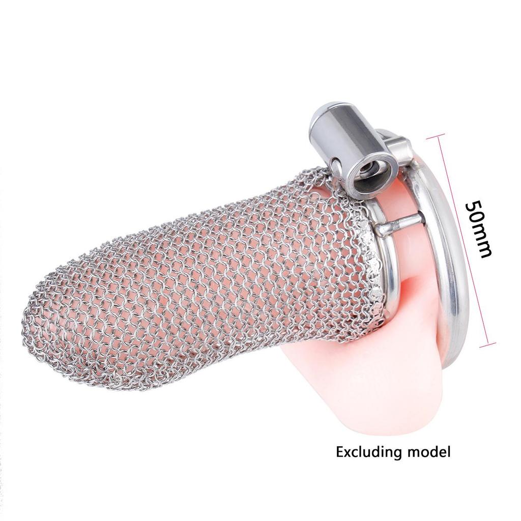 MoDi Сетка из нержавеющей стали, мужское устройство целомудрия, гладкая и легкая клетка для члена, секс-игрушки для мужчин, замок для пениса, уретры, игра для взрослых