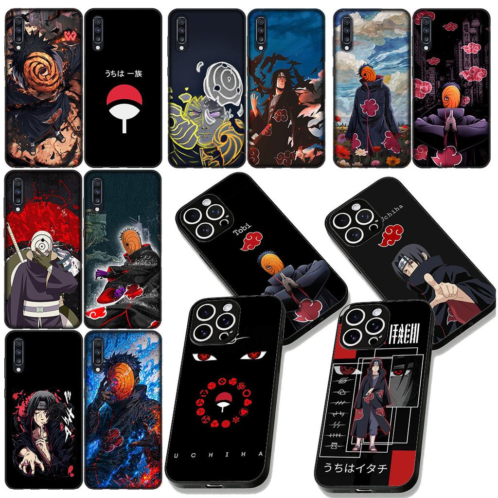 Narutos Tobi Uchiha Obito Akatsuki Itachi Cover for Motorola Moto G86 G14 G35 G34 G45 G55 G67 G75 G85 G24 G15 G54 G57 Power Case