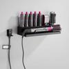 Wall-Mounted Bracket For Curling Wand/Hair Dryer Storage Rack Stand Multifunctional Large Shelf Hair Styling Tool Holder