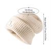 Windproof Beanies Knitted Ear Warmer Cap Casual Hip-hop Bonnet  Women
