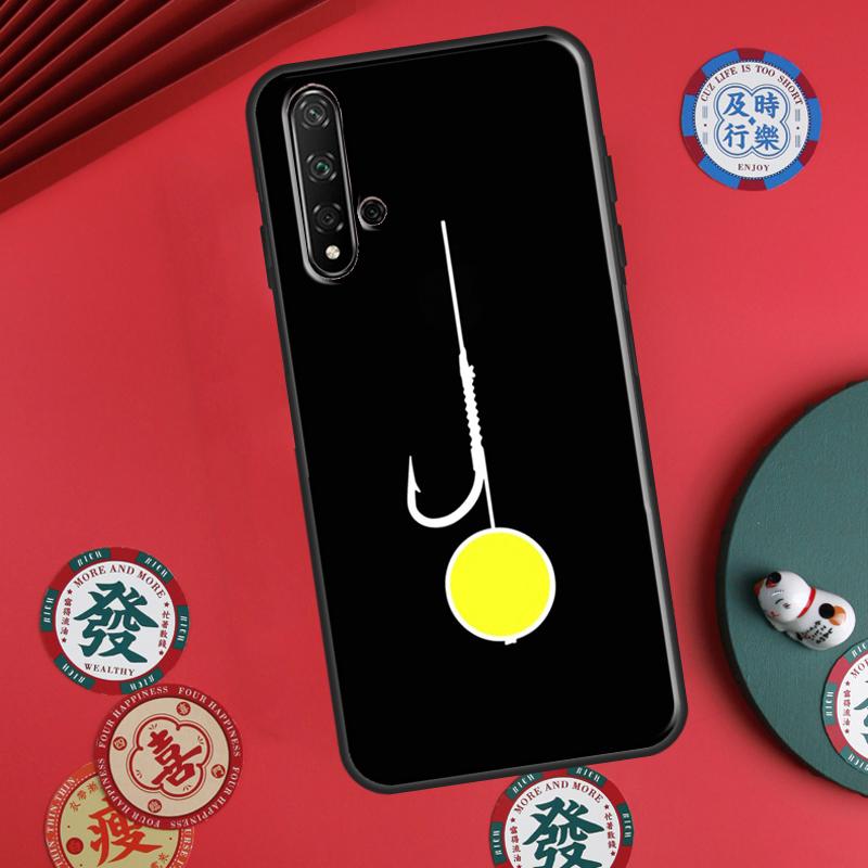 Fish Hook Fishing For Huawei P20 P40 P30 Lite P60 Pro Nova 12s 11i 12i 10 9 SE 5T Y91 Y90 Y60 Y70 Y72 Y61 Case