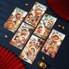 6pcs Cartoon God of Wealth Money Pocket Chinese Style Lucky Money Packets Panda Red Packet Bonus