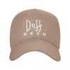 Классическая бейсболка Duff Beer для женщин, унисекс, регулируемая кепка для папы, летние спортивные кепки, кепки Snapback