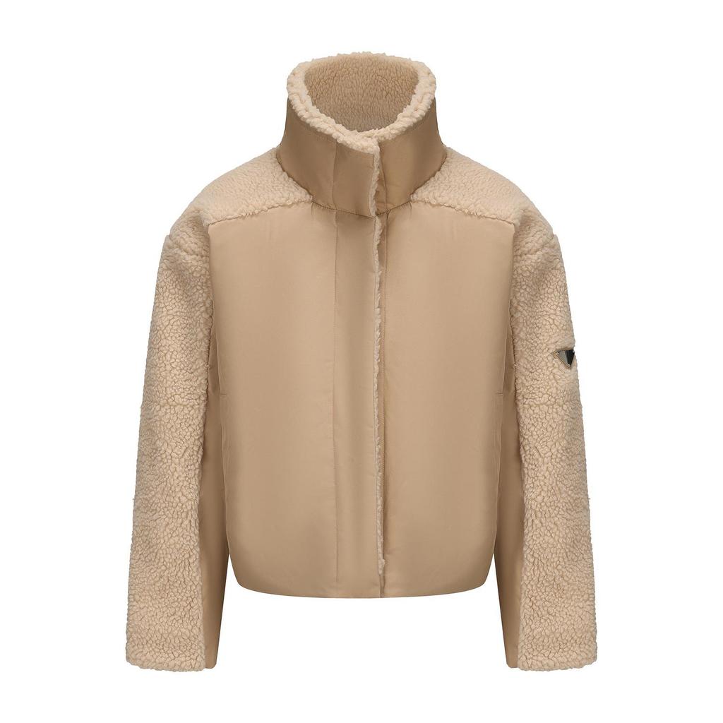 Зимнее ретро женское пальто из овечьей шерсти с длинным рукавом 2025