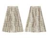 [Same as in the mall] Lagogo Lago Valley new style tassel fairy jacquard new Chinese style horse face skirt for women