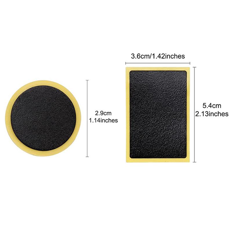 Мотоцикл Велосипед Заплатка для шин без клея Инструменты для быстрого ремонта проколов шин Велосипедные аксессуары для ремонта заплаток внутренних шин 1/4/8 шт.