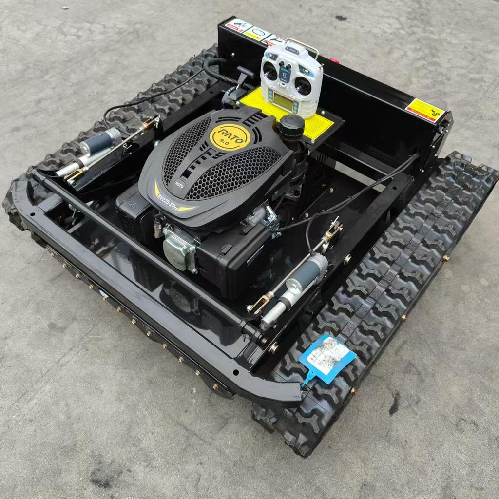 Remote Control Crawler Mower for Vietnam: Agricultural Lawn Mulching & Weeding Robot