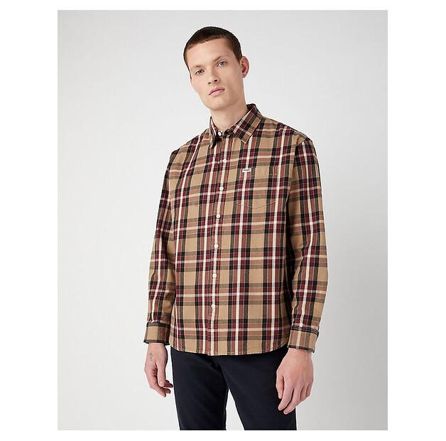 Рубашка Wrangler 1 POCKET SHIRT