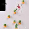 Metal Cabinet Magnets 6Pcs Potted Cactus Refrigerator Magnets, Mini Kitchen Fridge Small Magnet Magnet, Memos Notes Photos Holder, Decorative