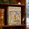 Medieval Cat Advent Calendar 24-Day Countdown Seasonal Advent Calendar Christmas-themed Decoration Kid Room Decor