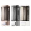 CHUANGDIAN Manual Single Bottle Wall Mount Soap Dispenser 500ml Liquid Hand Cleanser Washroom Lotion Dispenser for Hospital Home Hotel Bathroom