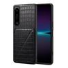 Denior Подходит для популярного Sony Xperia 5 IV защитный чехол из искусственной кожи с узором под аллигатора 5III кожаный чехол чехол для мобильного телефона