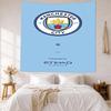 Manchester City Wall Decor Tapestry Art For Pet Memorial Birthdaywedding Party Backdrop Family Gift