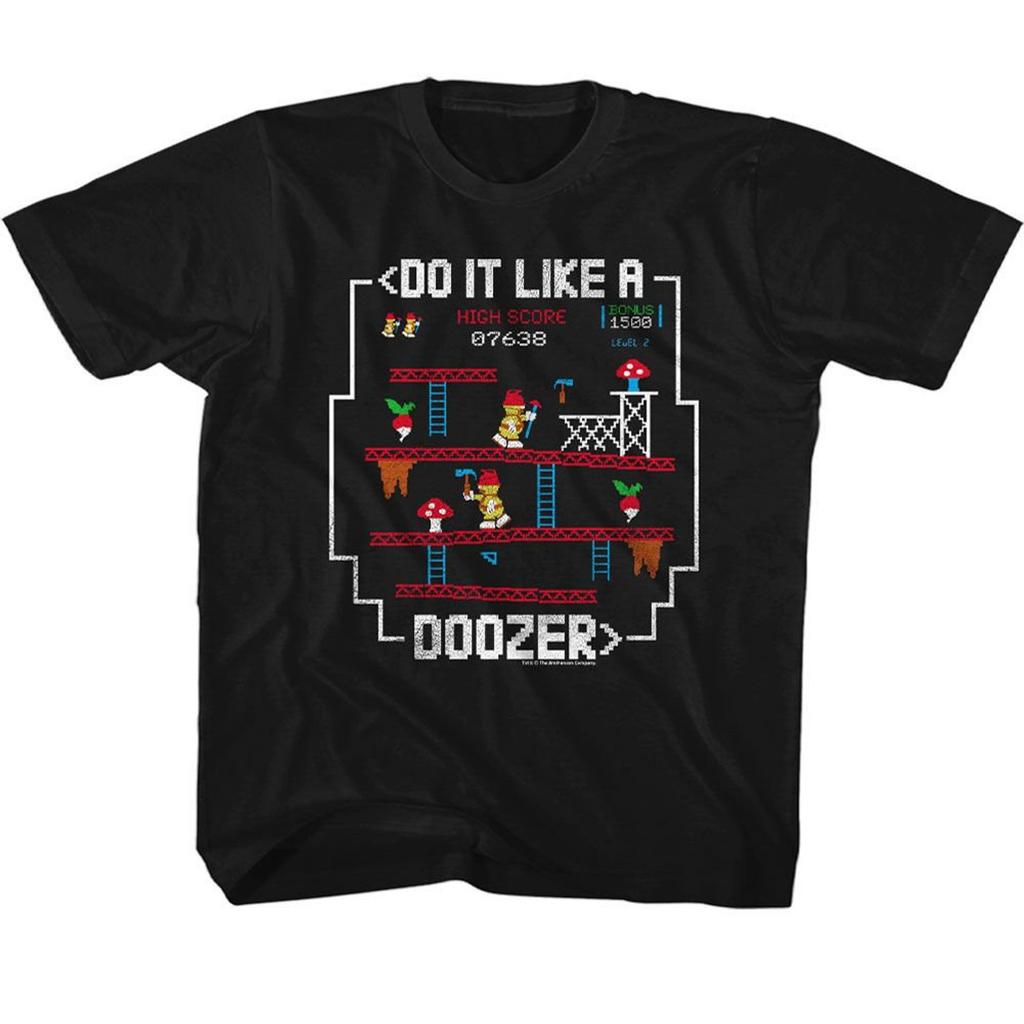 Fraggle Rock Like a Doozer Black Toddler T-Shirt