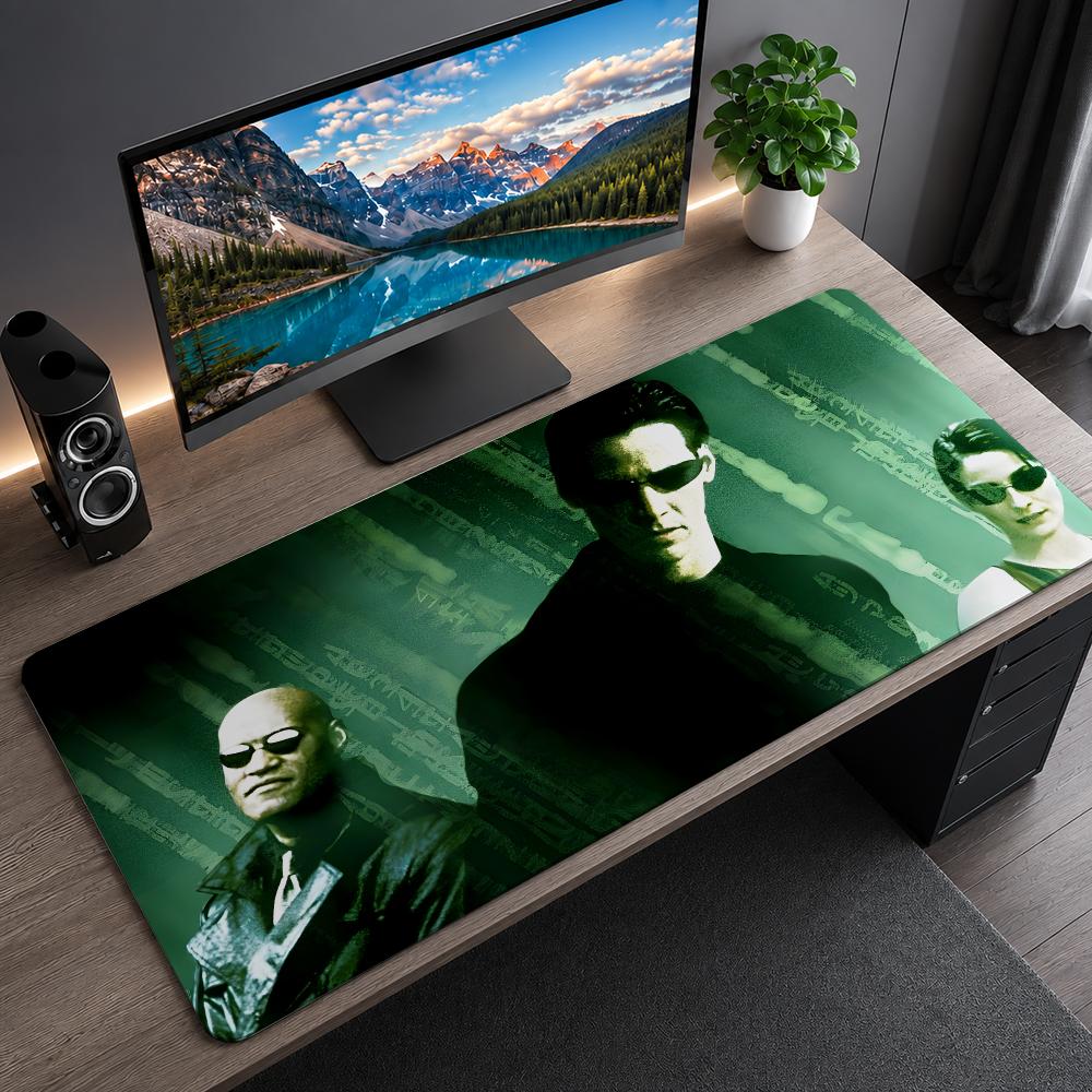 The Matrix Mouse Pad Mousepad Large Gaming Mouse Pad LockEdge Thickened Computer Keyboard Table Desk Mat