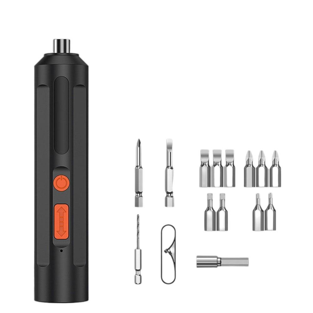 Аккумуляторная беспроводная электрическая отвертка с USB-зарядкой, литиевая батарея, легкая, электрическая дрель-шуруповерт, прецизионная электрическая отвертка