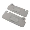 1 Pair Car Sun Visor UV Blocking Gray Left Right Sun Visor with Mirror for  2012 ‑ 2020 Car Sun Visor Car Grey Sun Visor